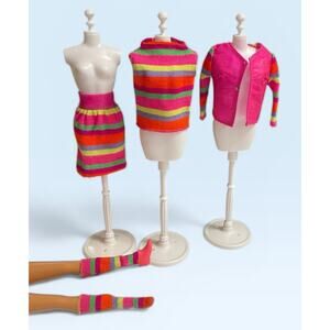 Barbie Stacey Sears #1545 Stripe are Happening Gift Set 1968 Outfit Only! READ